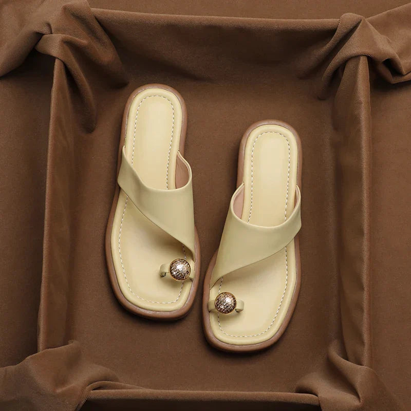 Roxy Leather Sandals