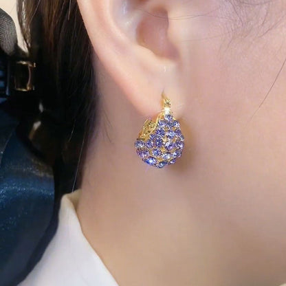 Sienna Crystal Drop Earrings