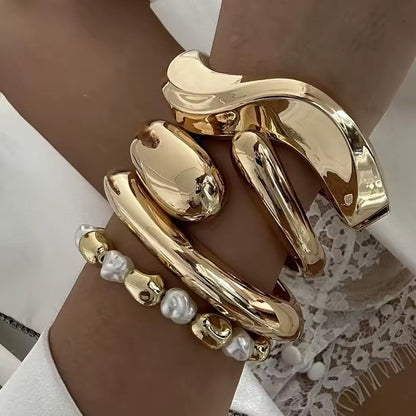 Sculpted Bangles