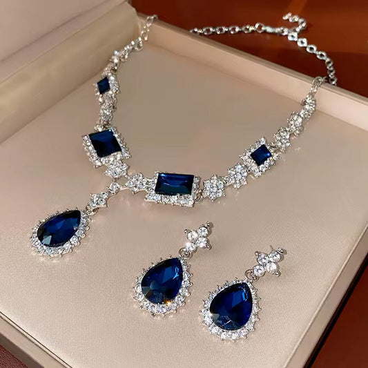 Charlotte Sapphire Royale Set
