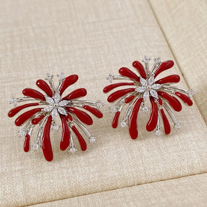 Scarlett Firework Bloom Earrings