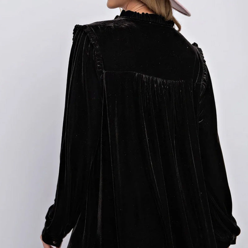 Olivia Velvet Dress