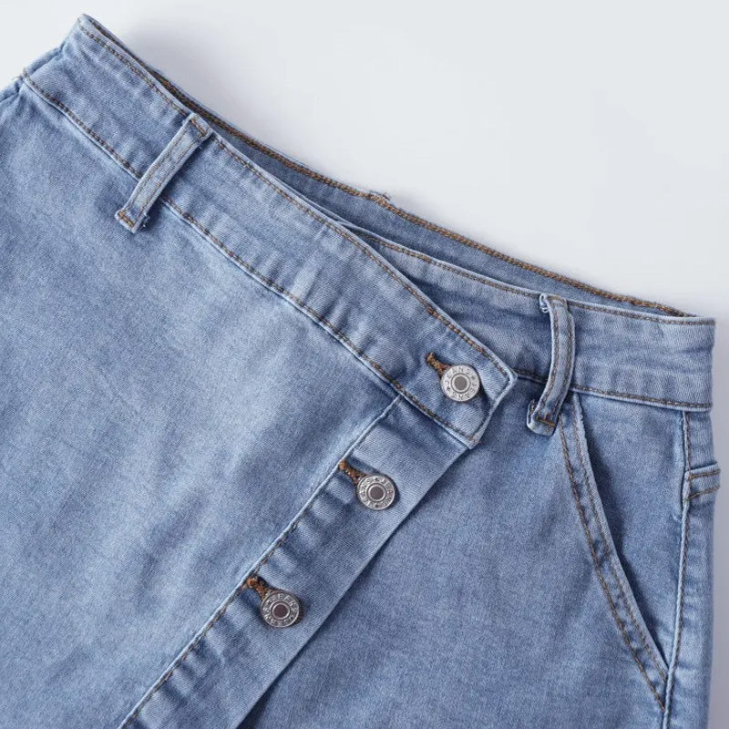 Side Snap Denim