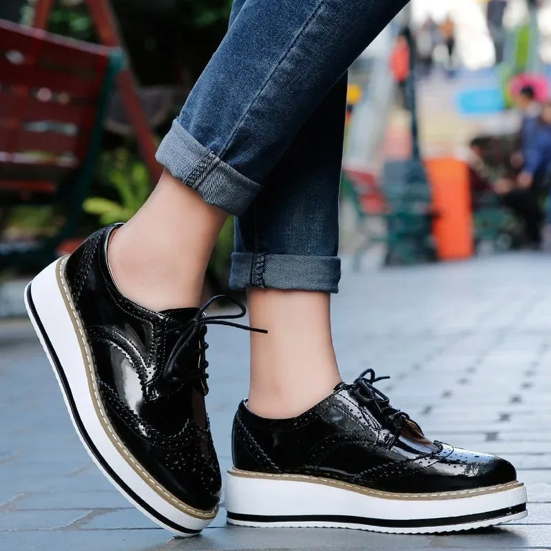 Harper Platform Oxford Shoes