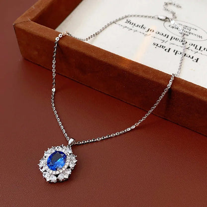 Charlotte Royal Blue Halo Set