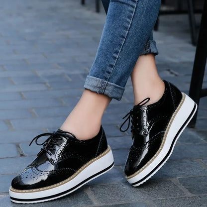 Harper Platform Oxford Shoes
