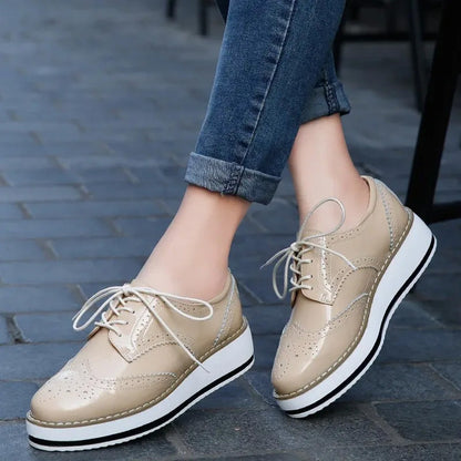 Harper Platform Oxford Shoes