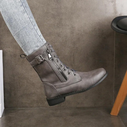 Charlotte Lace-Up Boots