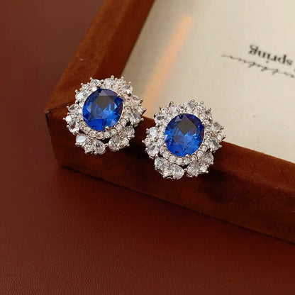 Charlotte Royal Blue Halo Set