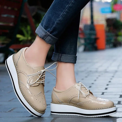 Harper Platform Oxford Shoes