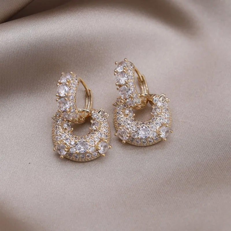 Harper Crystal Link Earrings