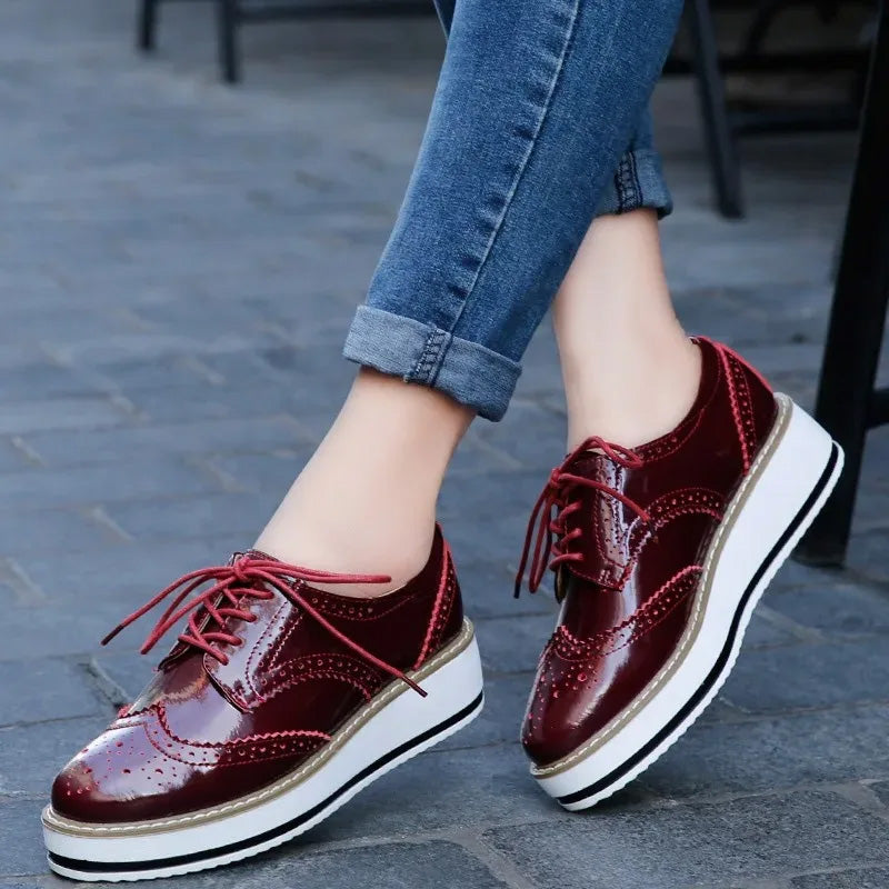 Harper Platform Oxford Shoes