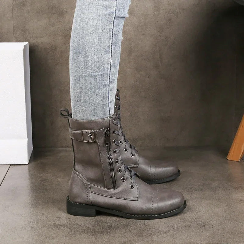 Charlotte Lace-Up Boots