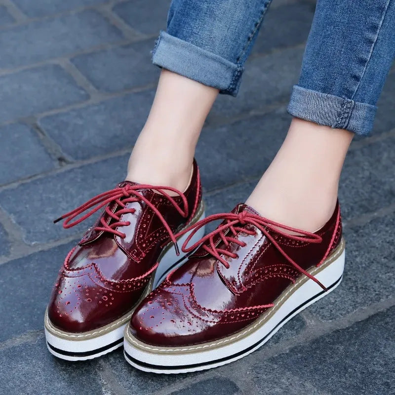 Harper Platform Oxford Shoes