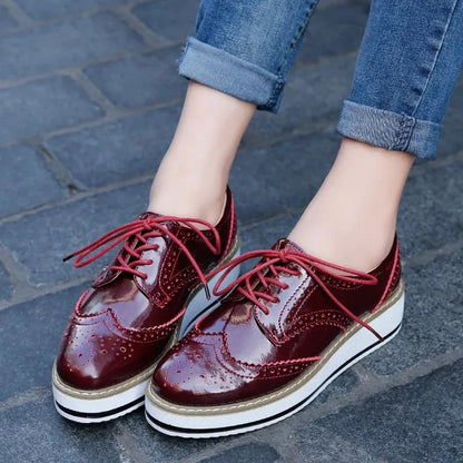 Harper Platform Oxford Shoes