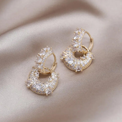 Harper Crystal Link Earrings