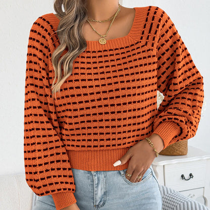 Willow Square-Neck Jumper