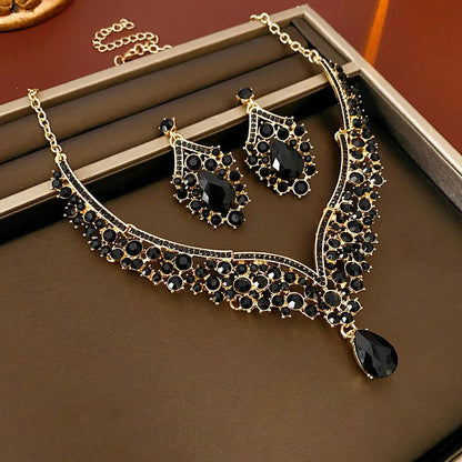 Isabella Midnight Crystal Set