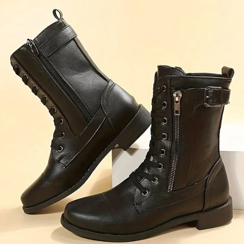 Charlotte Lace-Up Boots