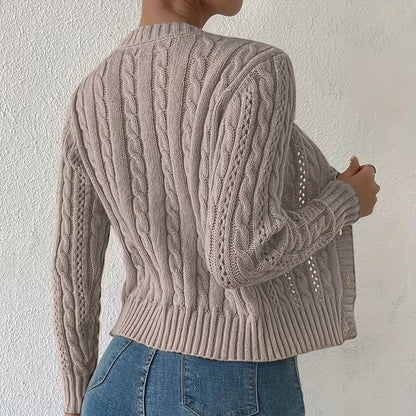 Olivia Knit Button Cardigan