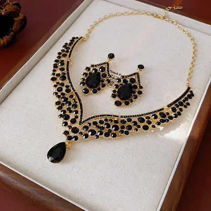 Isabella Midnight Crystal Set