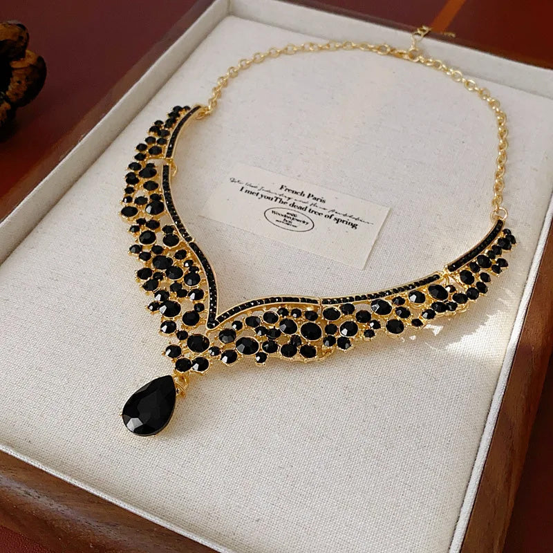 Isabella Midnight Crystal Set
