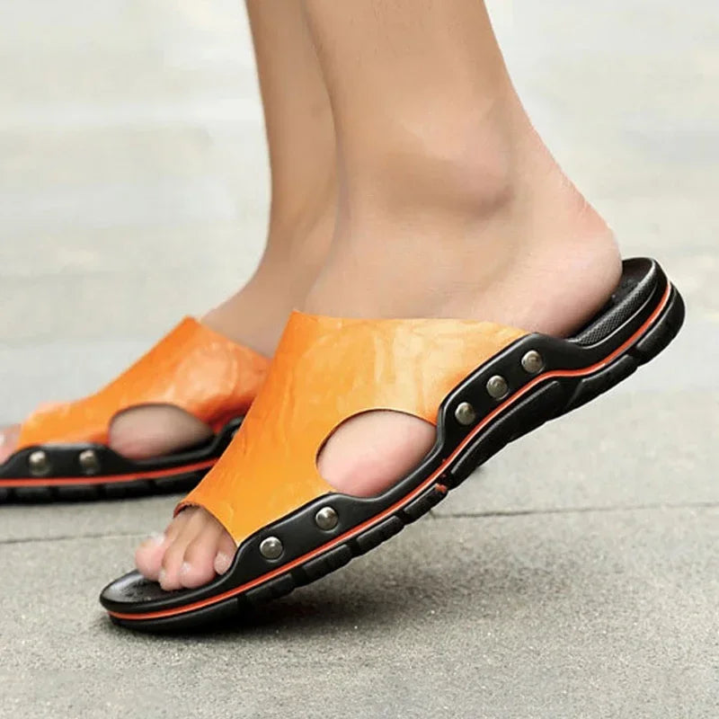 Olly Leather Sandal