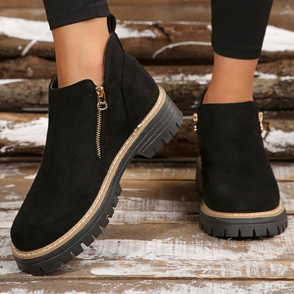 Tahlia Zip Ankle Boots
