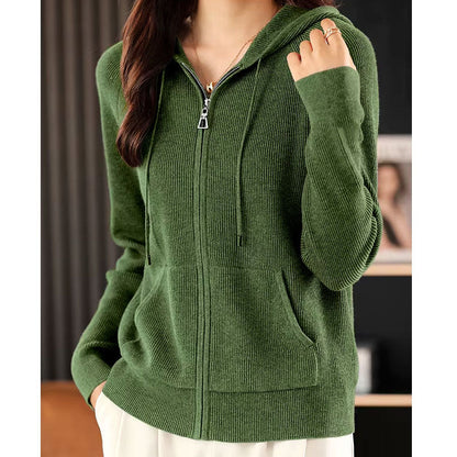 Audrey Hooded Cardigan