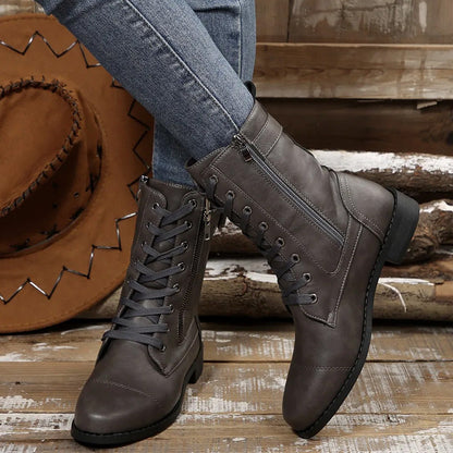 Charlotte Lace-Up Boots