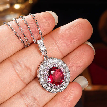 Scarlett Royale Halo Pendant