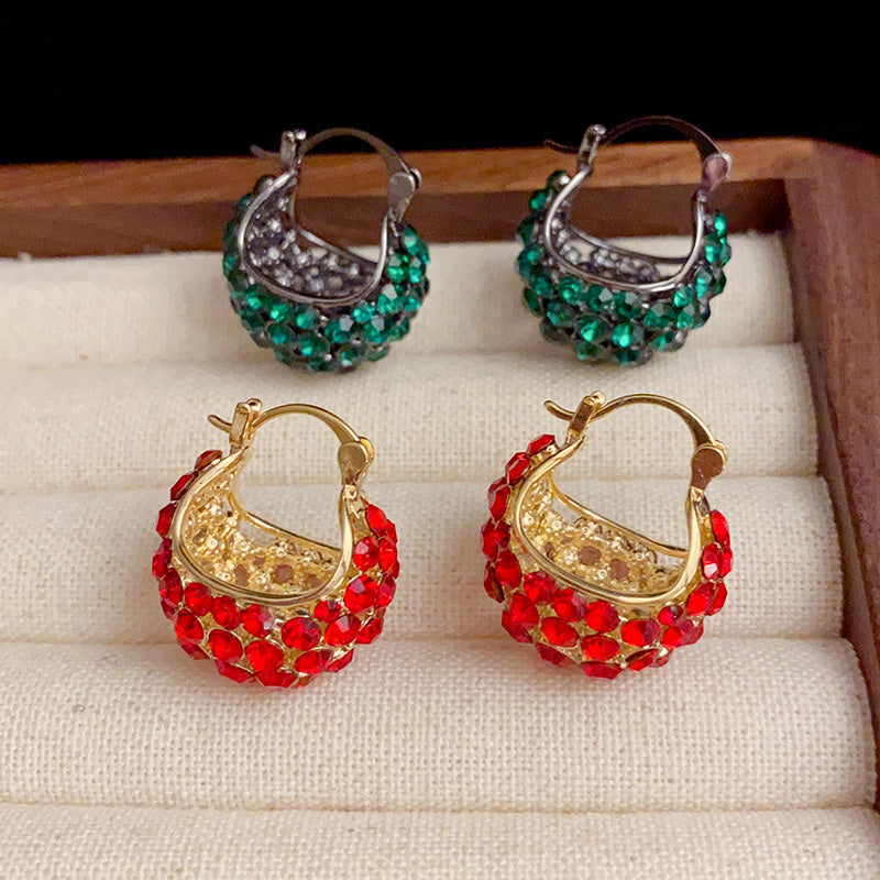 Sienna Crystal Drop Earrings