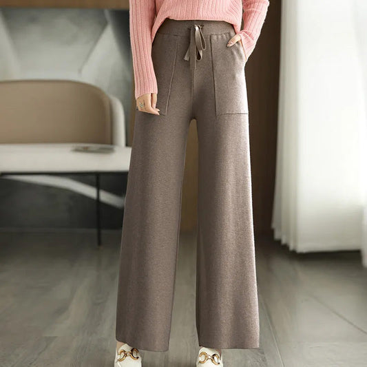 Charlotte Knit Wide-Leg Pants