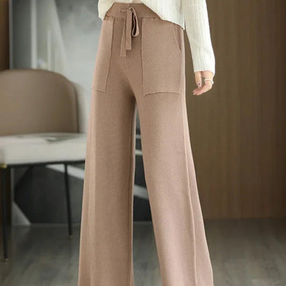 Charlotte Knit Wide-Leg Pants