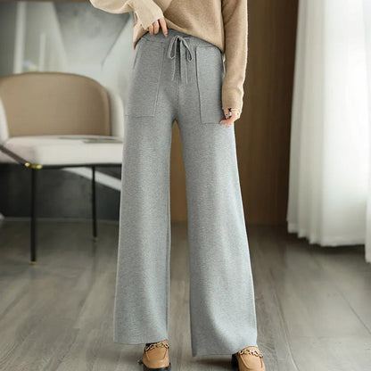 Charlotte Knit Wide-Leg Pants