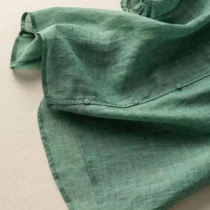 Amelia Linen Blouse