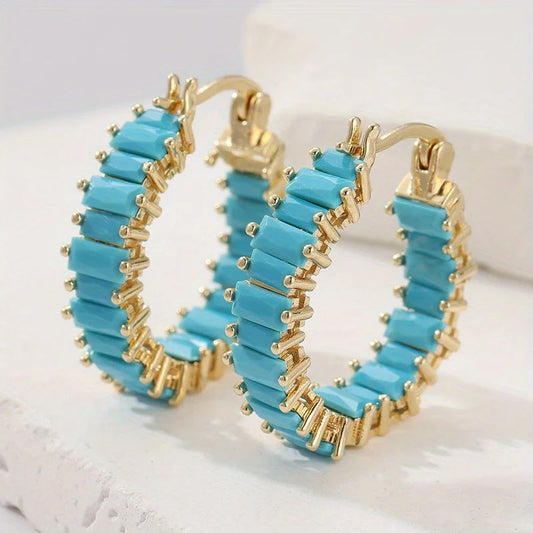 Tayla Ocean Bar Hoops