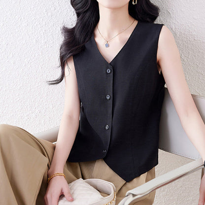 Harper Button-Up Vest