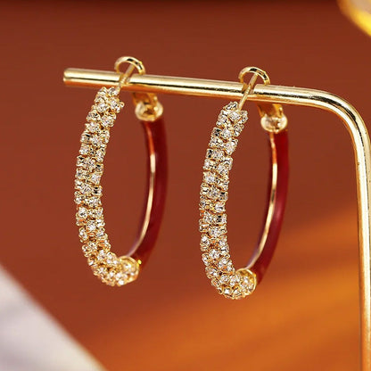 Lora Sparkle Hoops