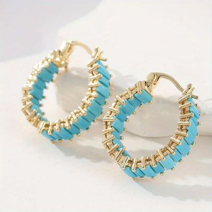 Tayla Ocean Bar Hoops