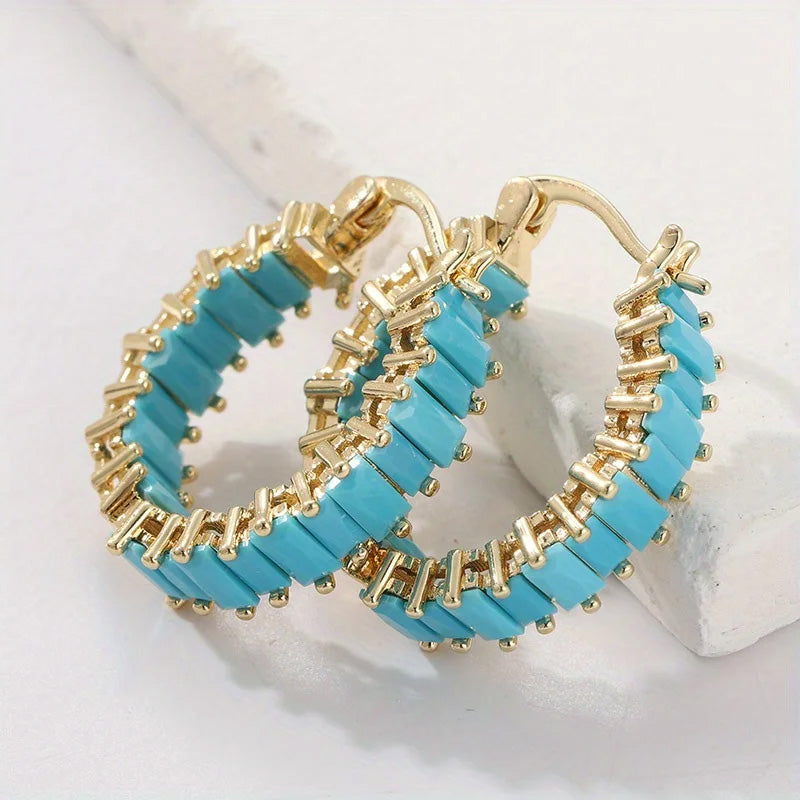 Tayla Ocean Bar Hoops