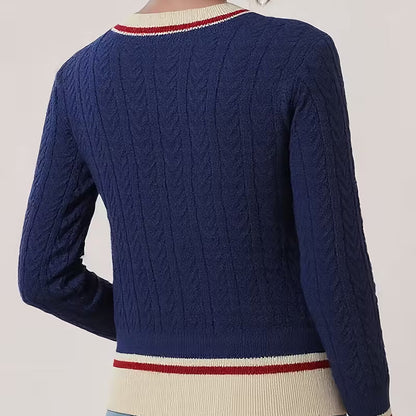 Harper Cable Knit Cardigan