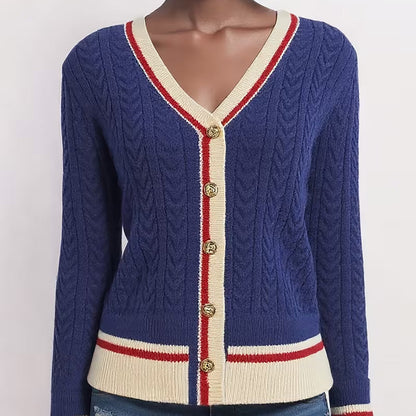 Harper Cable Knit Cardigan