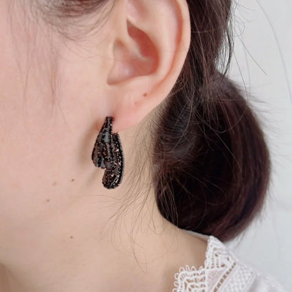 Amelia Crystal Drop Earrings