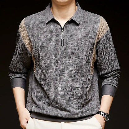 ANDREWS LONG SLEEVE POLO SHIRT