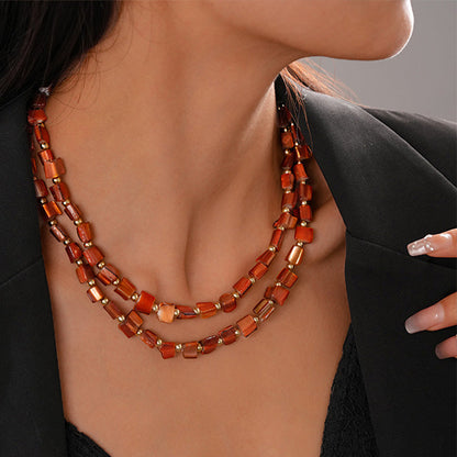 Cora Cube Necklace