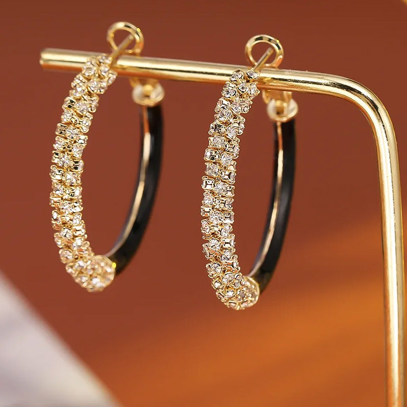 Lora Sparkle Hoops