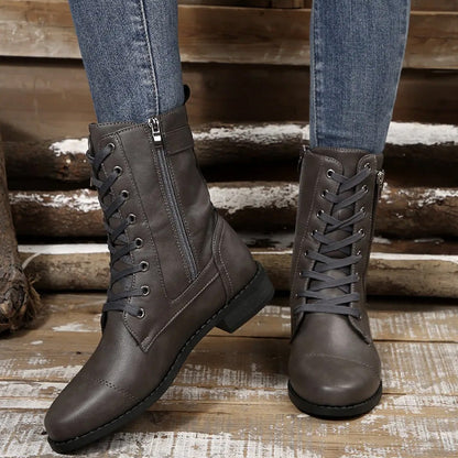 Charlotte Lace-Up Boots