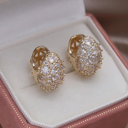 Charlotte Pavé Dome Hoops