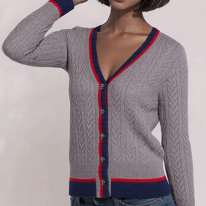 Harper Cable Knit Cardigan